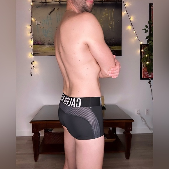 Calvin Klein | Intense Power Sport Low Rise Trunk in Black (Small) - Picture 5 of 16